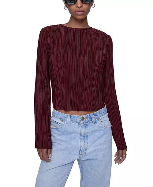 Calista Pleated Top | Bloomingdale's (CA)