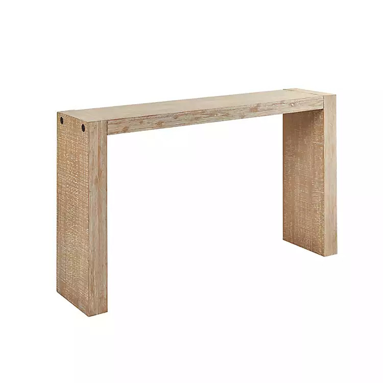 Natural Wood Frame Console Table | Kirkland's Home