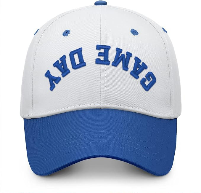 Embroidered Game Day Hat for Men, Women & Sports Mom - Football, Baseball, Basketball, Soccer Spo... | Amazon (US)