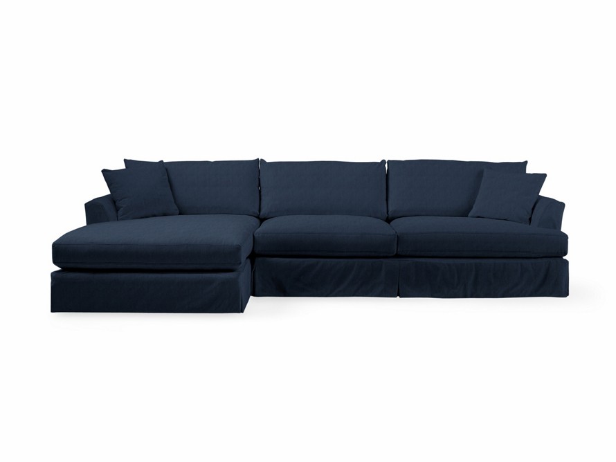 Emory Slipcovered Two Piece Sectional | Arhaus