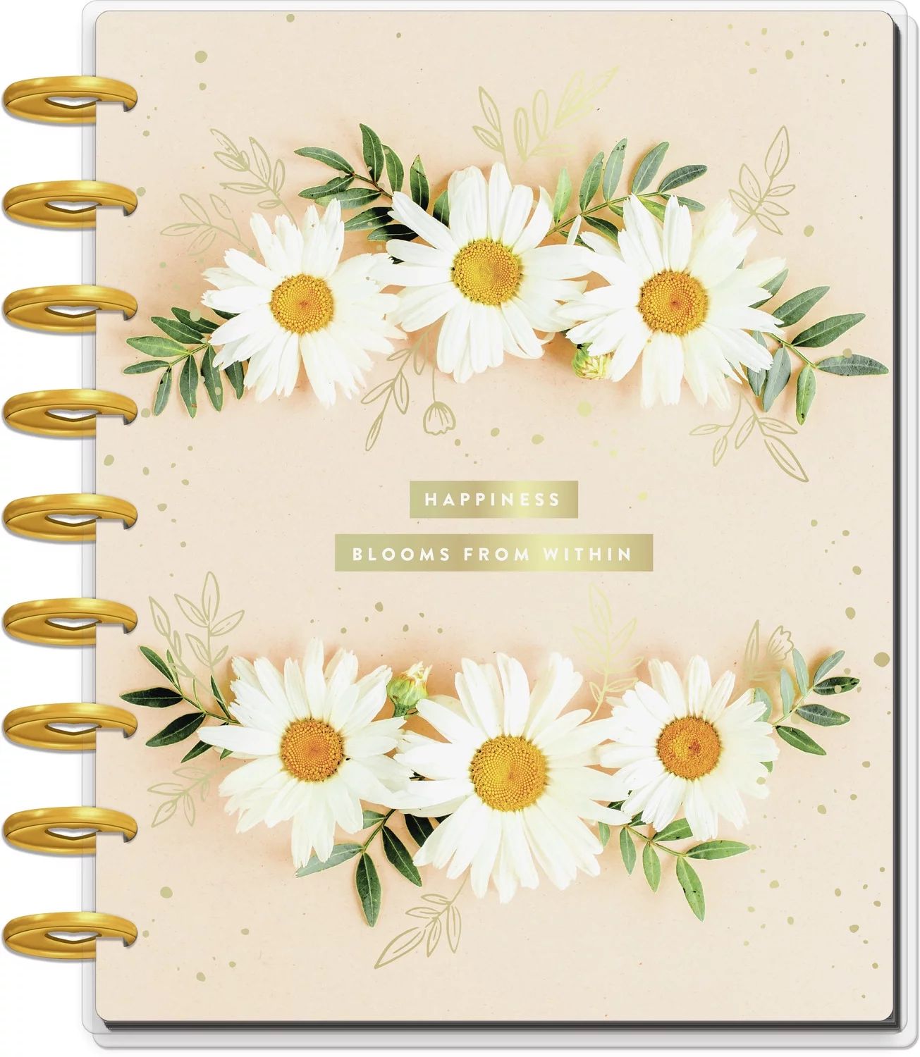 The Happy Planner® Pressed Florals Classic Guided Journal | Walmart (US)