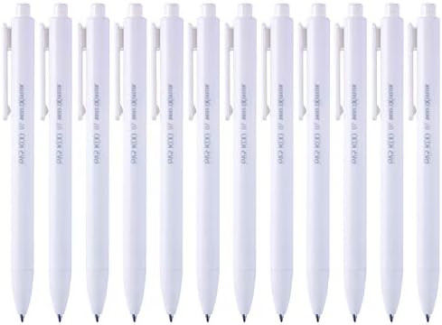 ParKoo Retractable Gel Pens 0.7mm Quick Dry Black Ink, 12-Pack Fine Point Smooth Writing Pens for... | Amazon (US)