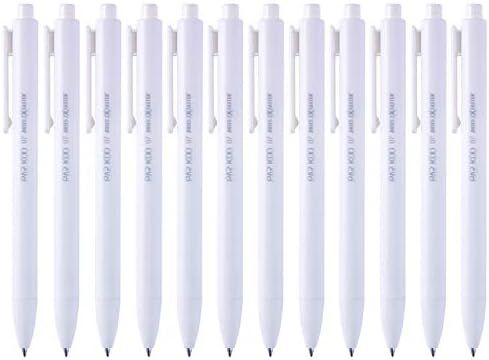ParKoo Retractable Gel Pens 0.7mm Quick Dry Black Ink, 12-Pack Fine Point Smooth Writing Pens for... | Amazon (US)
