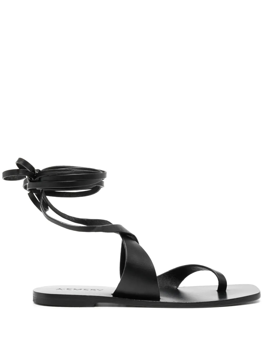 Margaux tie-fastening leather sandals | Farfetch Global