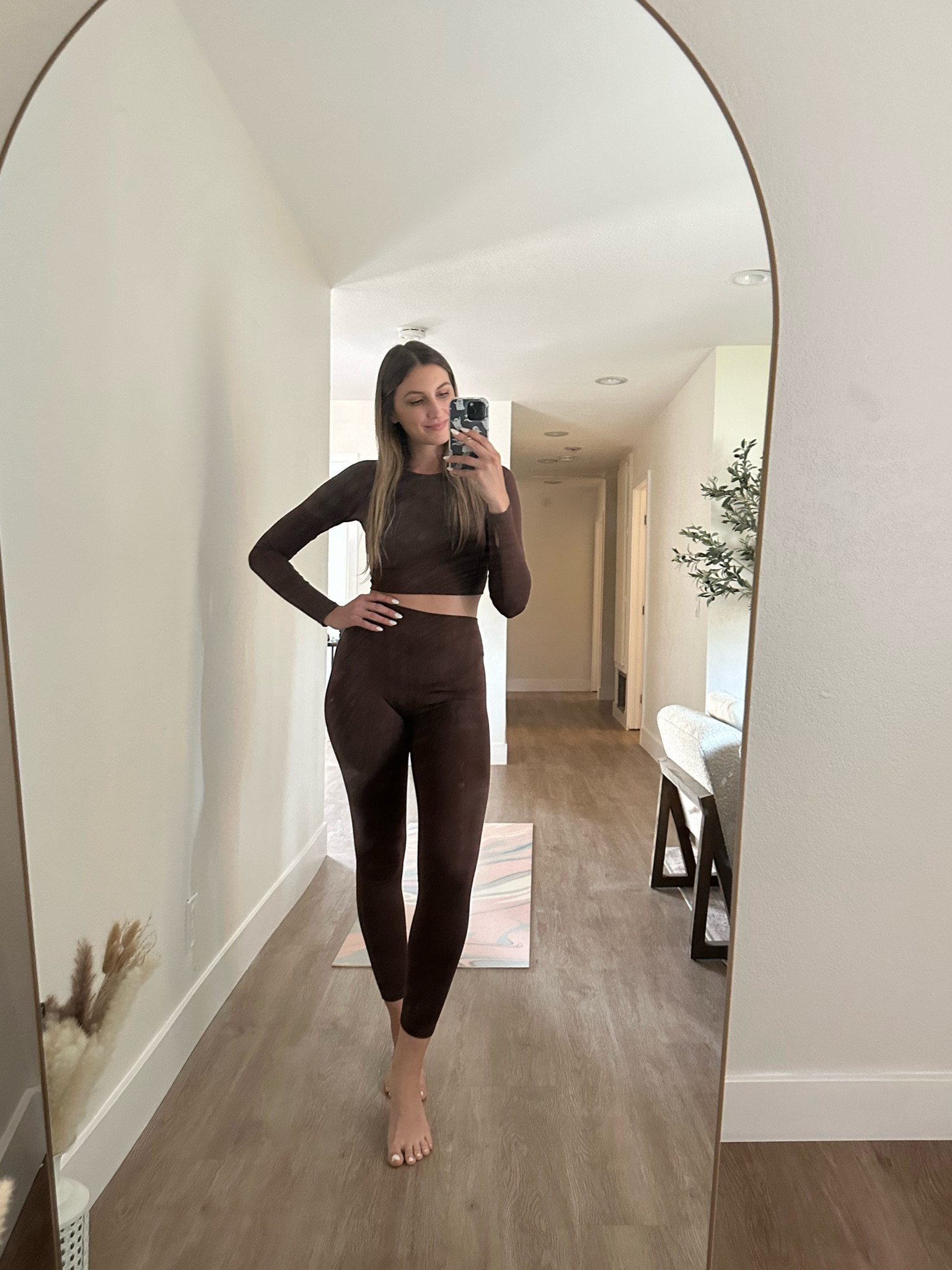 chocolate brown workout set from recreation sweat! Absolutely obsessed! 

#LTKfindsunder100 #LTKfindsunder50 #LTKfitness