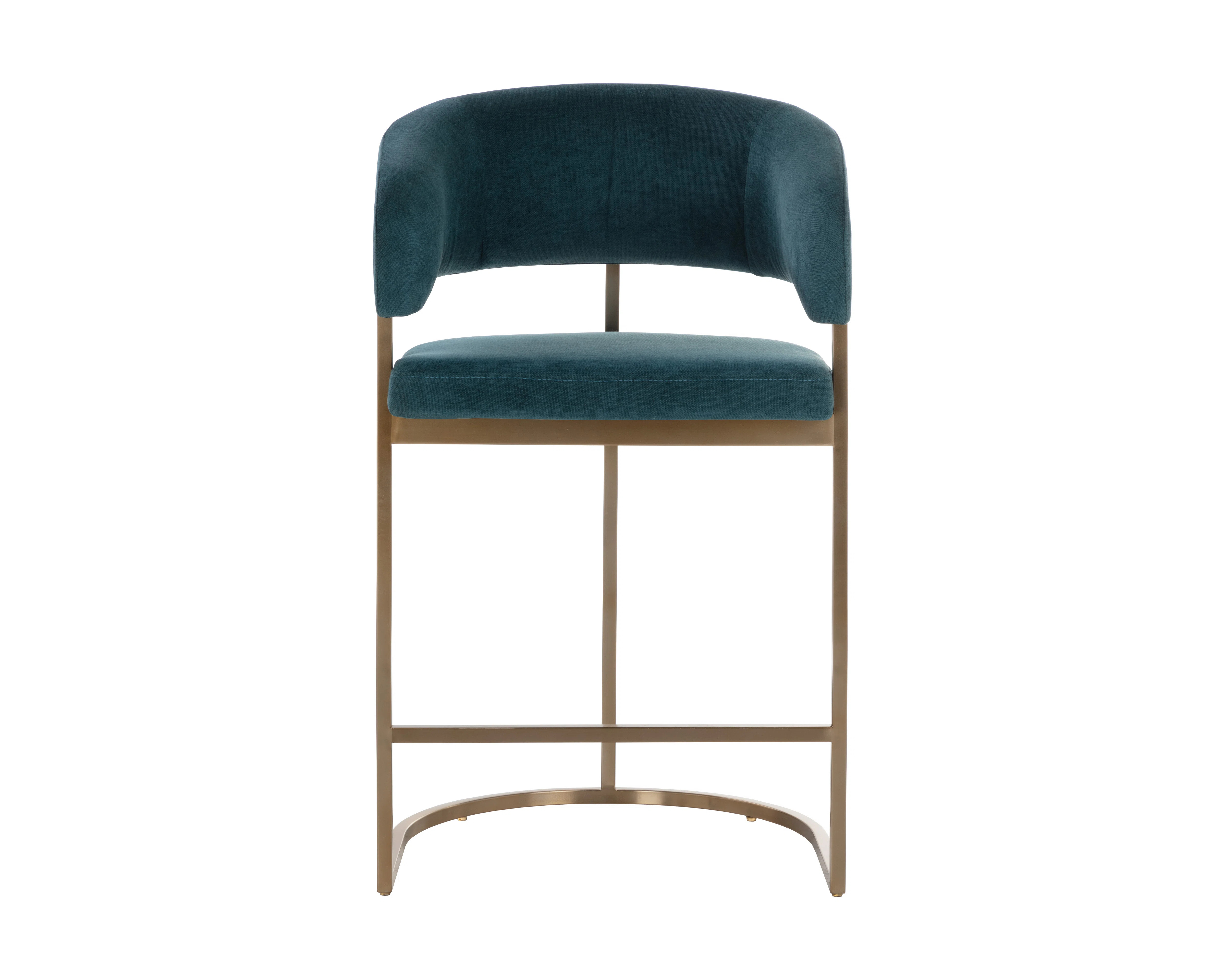 SUNPAN MARRIS COUNTER STOOL - GOLD - DANNY TEAL | Perigold | Perigold