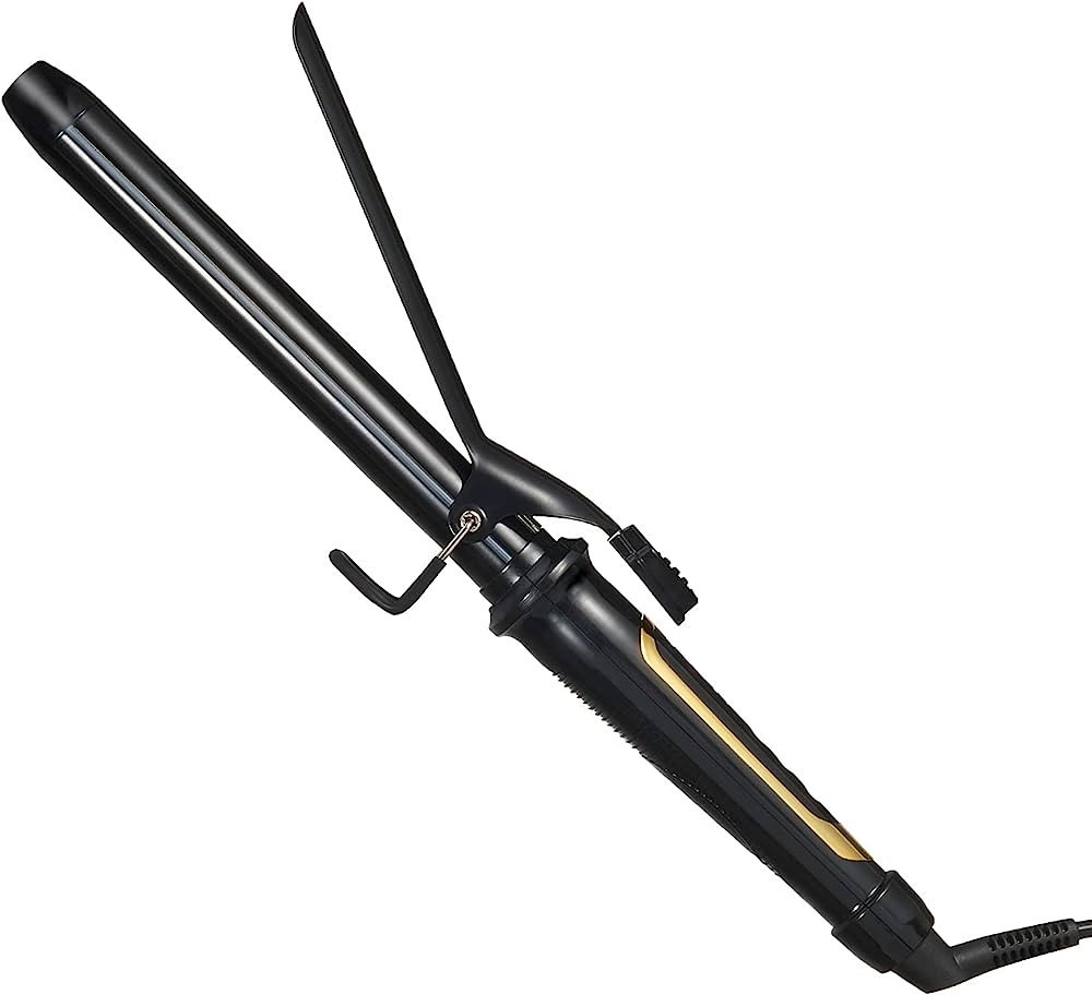 Lanvier 1 Inch/25mm Extra Long Hair Curling Iron with Ceramic Tourmaline Barrel, Professional Hai... | Amazon (US)