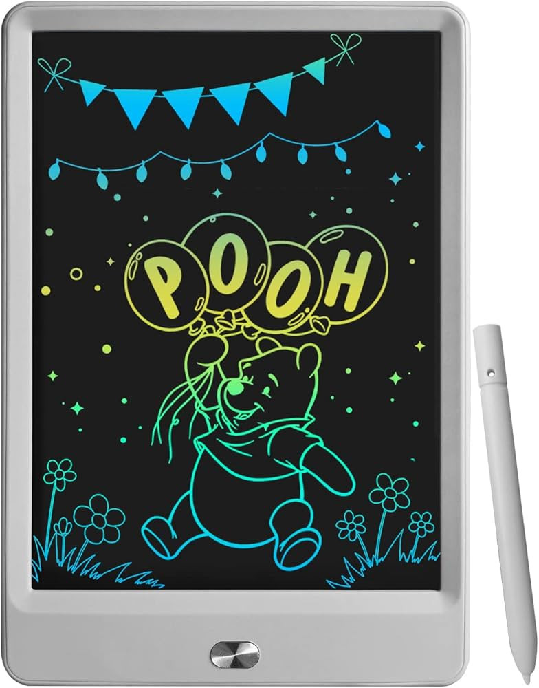 TEKFUN Toddler Travel Games Doodle Board, 8.5inch LCD Writing Tablet Colorful Drawing Pad, Kids D... | Amazon (US)