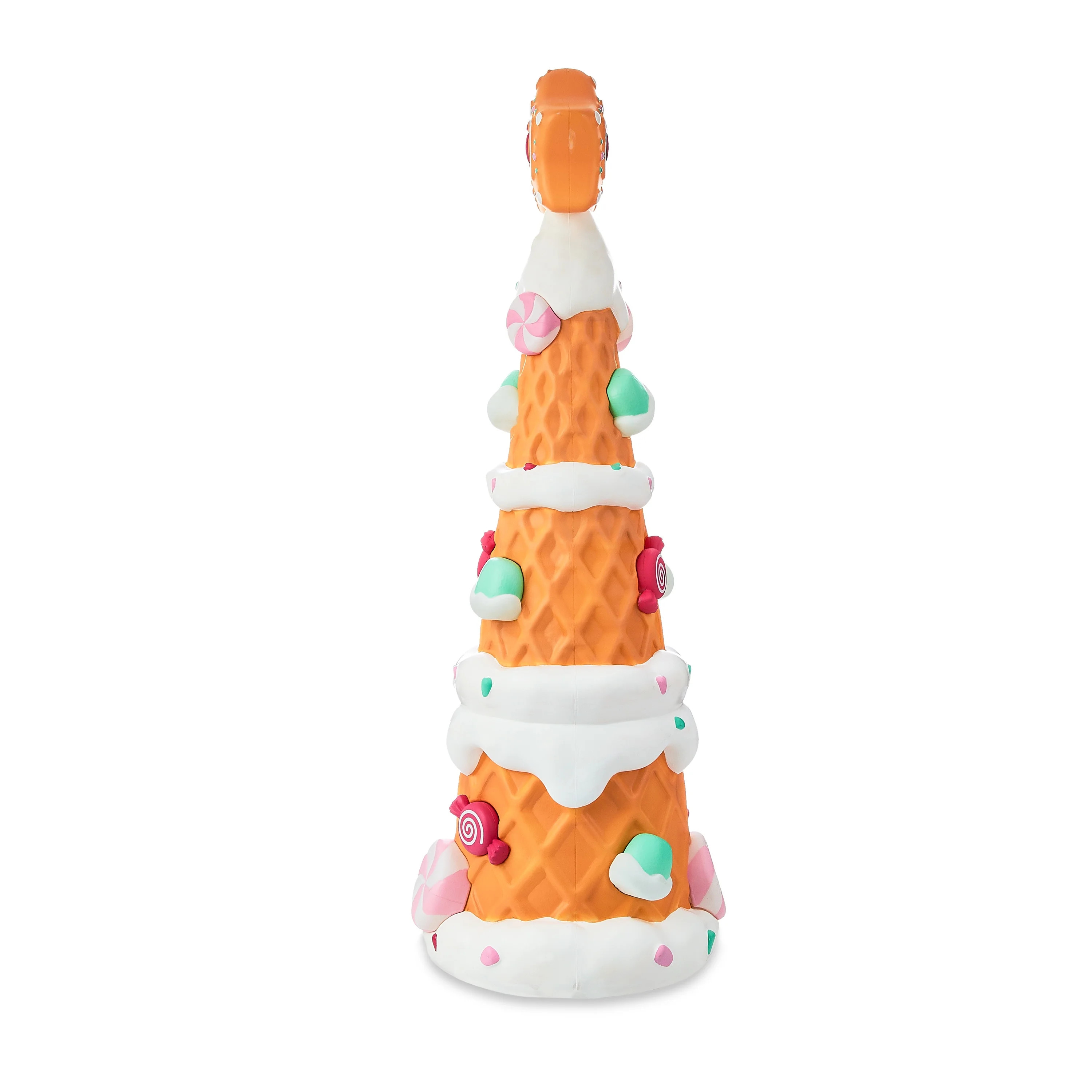 Light-up Pastel Gingerbread Waffle Tree, 36 in, by Holiday Time, Christmas Decoration | Walmart (US)
