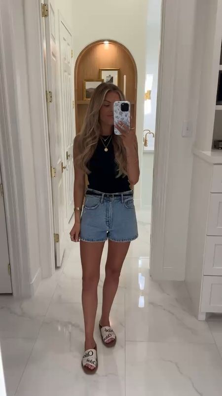 Abercrombie is having their shorts sale! Save 25% + an extra 15% with code AFSHORTS. 

these high rise mom fit shorts are my favorite style! this is the shorter version (2.5” length), but this style also comes in a longer 4” length. 

I usually always size up in my Abercrombie denim shorts, so I’m wearing size 26 in these.

Spring sale, Abercrombie sale, denim shorts, mom shorts, spring outfits, summer staples 

#LTKFindsUnder100 #LTKFindsUnder50 #LTKSaleAlert