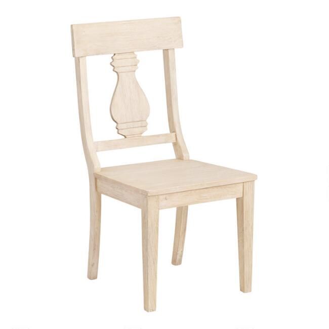Blonde Wood Arcadia Dining Chairs Set of 2 | World Market
