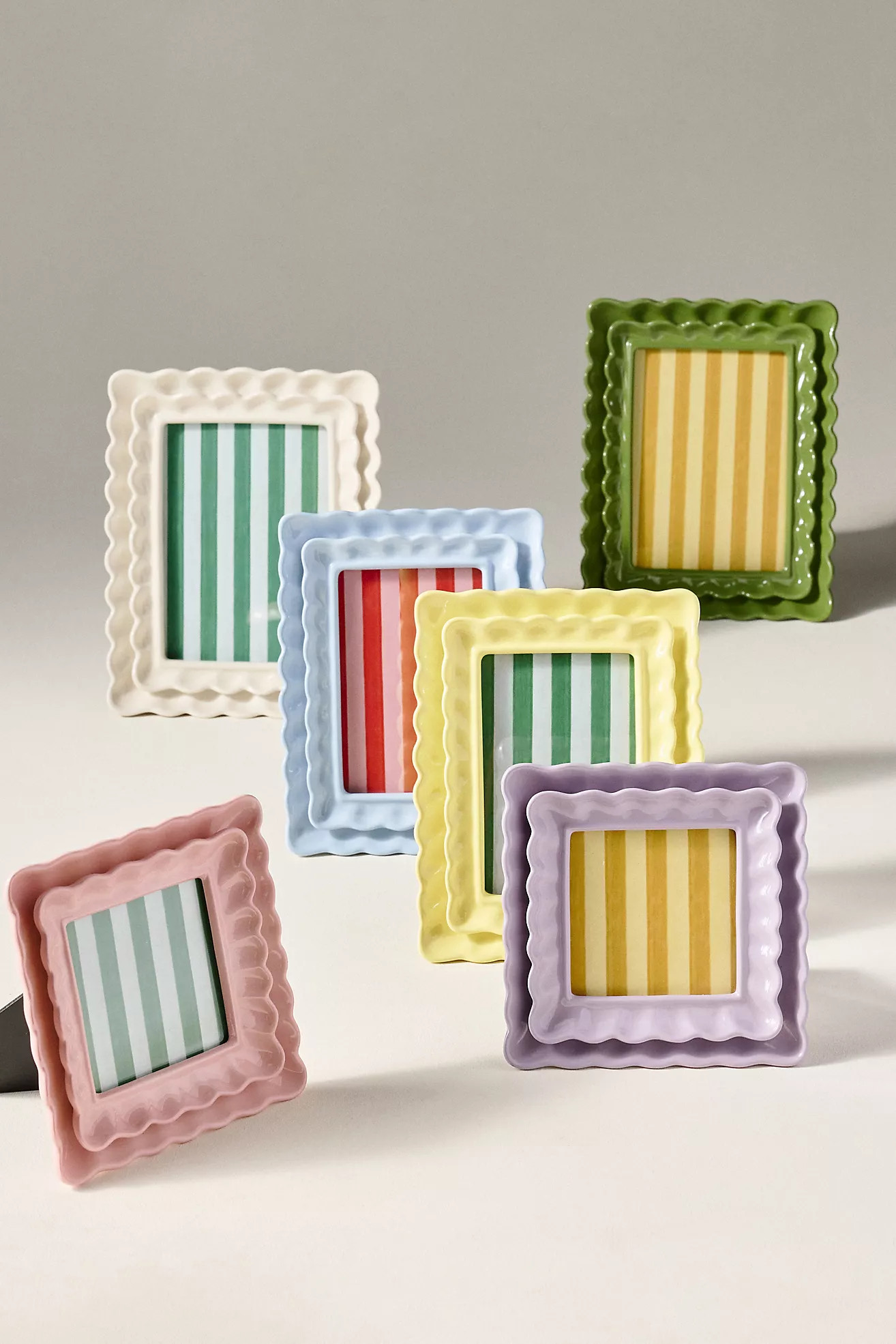 Philippa Scalloped Picture Frame | Anthropologie (US)