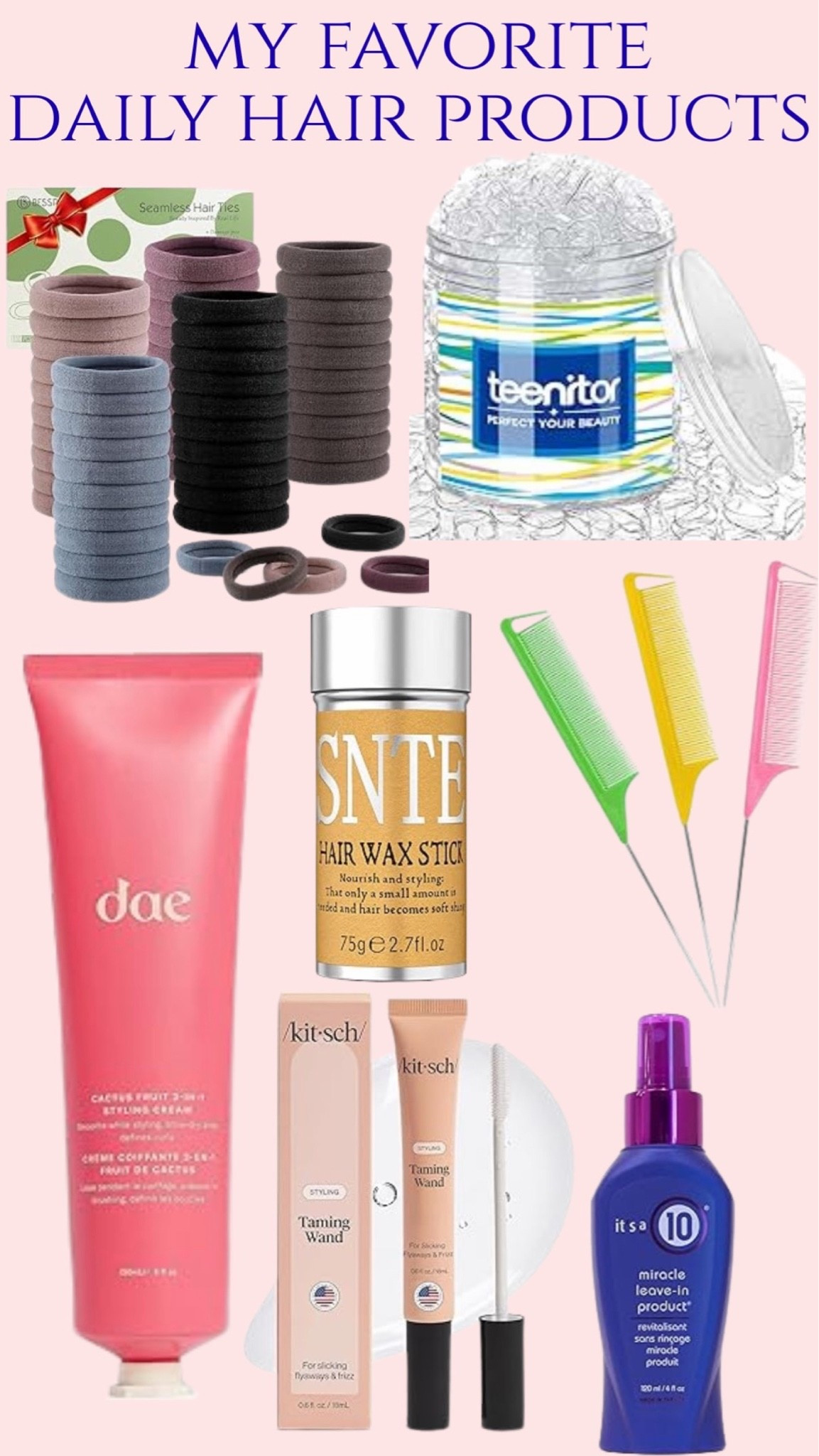 Best daily hair products

#LTKBeauty