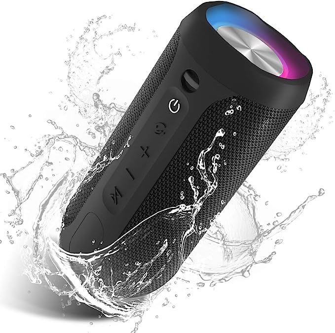 EDUPLINK Portable Bluetooth Speaker Waterproof IPX7 Wireless Speaker with 20W Louder Speakers Swi... | Amazon (US)