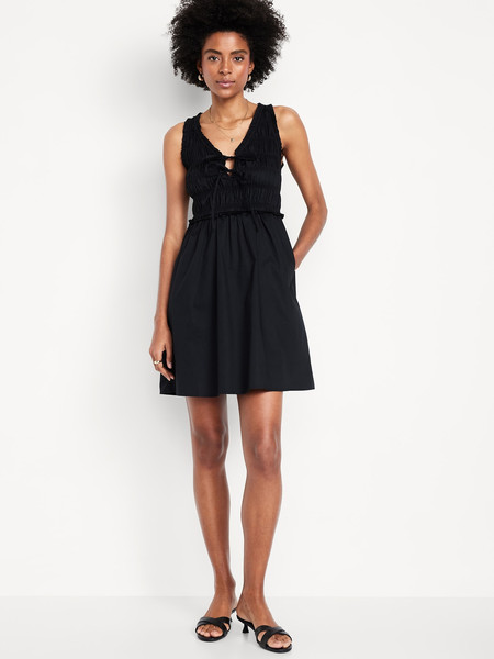 Fit & Flare Smocked Bodice Mini DressFit & Flare Smocked Bodice Mini Dress$44.99Image of 5 stars,... | Old Navy (US)