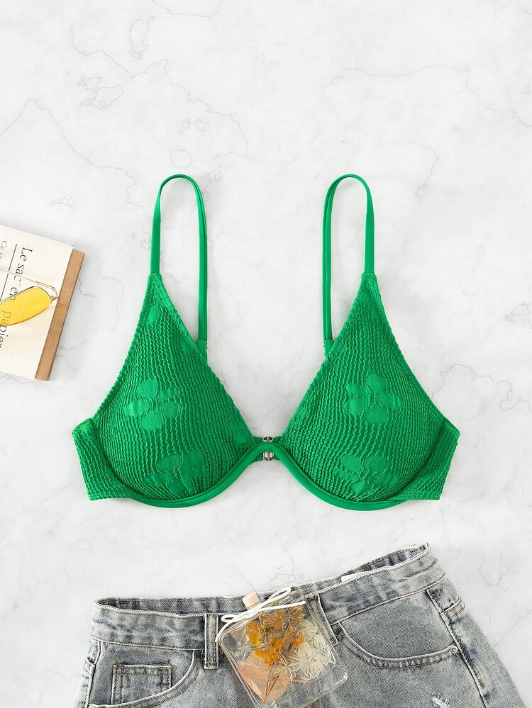 Floral Pattern Underwire Bikini Top
       
              
              $6.49        
    $6.17
... | SHEIN