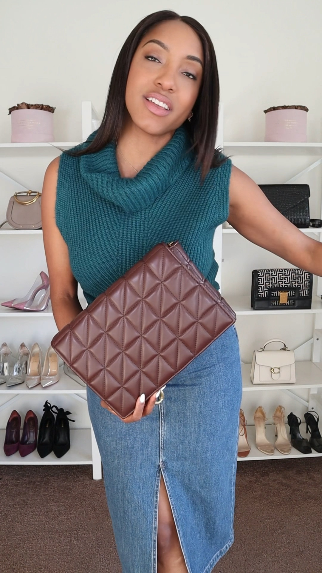 Fall Fashion Day 14 | The perfect Fall color combo, Fall Outfits, Fall Fashion, Denim Skirt

#LTKOver40 #LTKMidsize #LTKStyleTip