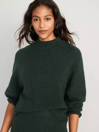 Cozy Mock-Neck Sweater for Women curated on LTK