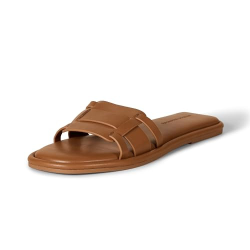 Amazon Essentials Women's Woven Padded Slide Sandal | Amazon (US)