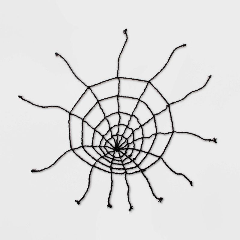 10&#39; Giant Spiderweb Black Halloween Decorative Prop - Hyde &#38; EEK! Boutique&#8482; | Target