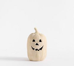 Handmade Terracotta Jack O' Lantern | Pottery Barn (US)