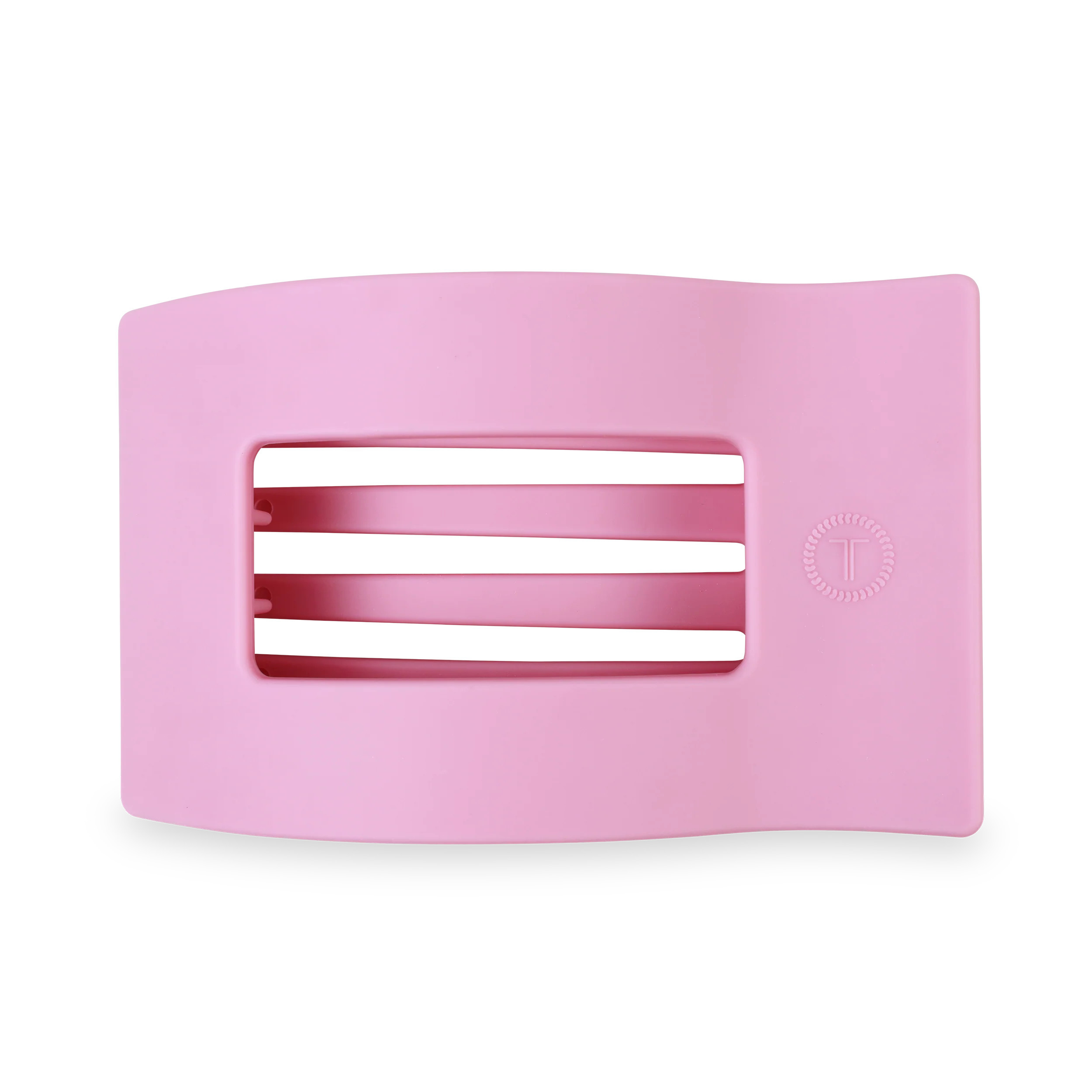 Merry Pinkmas Large Flat Rectangle Hair Clip | TELETIES
