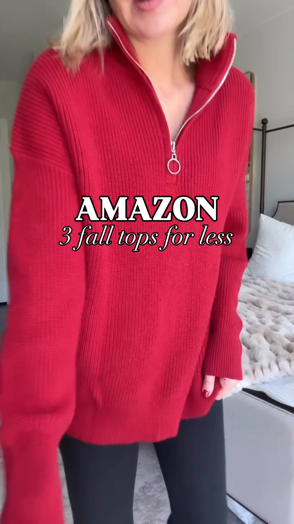 3 fall tops for less on Amazon! 

#LTKMidsize #LTKFindsUnder100 #LTKSaleAlert