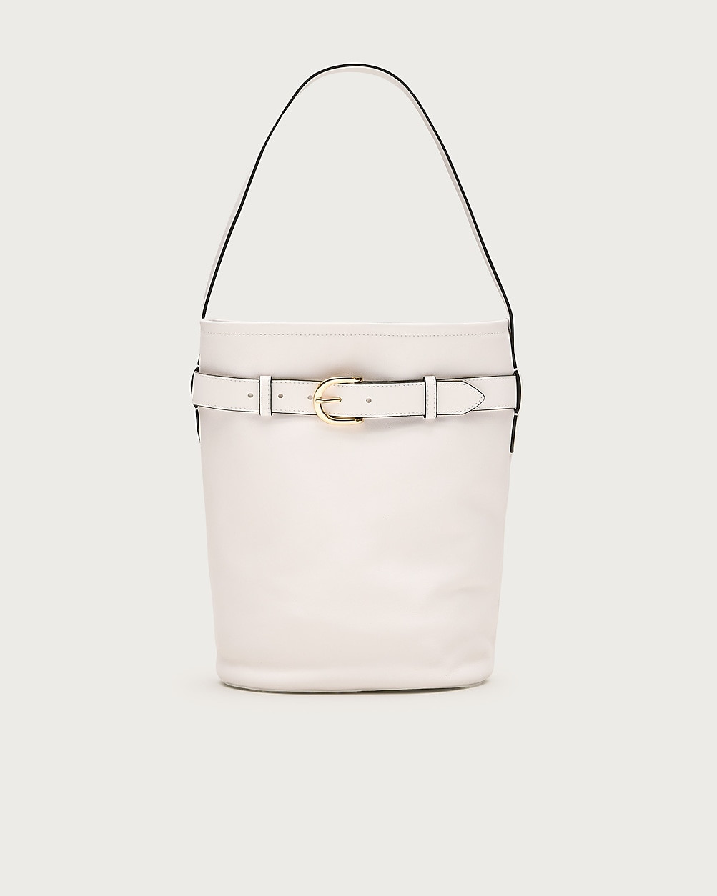 Berkeley belted bucket bag in leather | J. Crew US