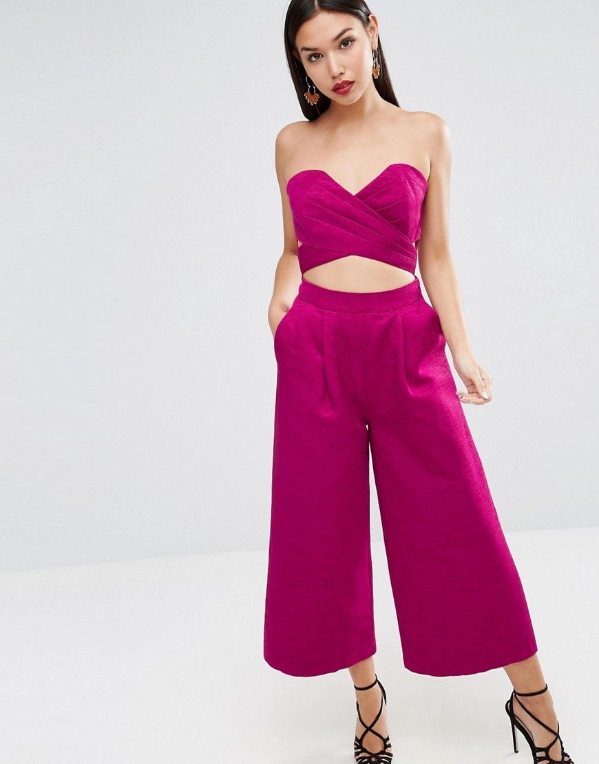 ASOS Two In One Jumpsuit - Pink | ASOS US