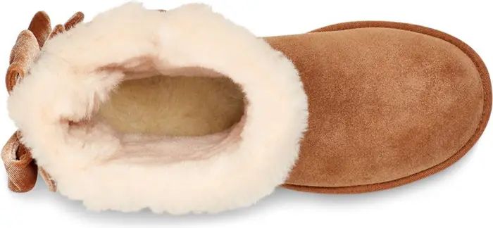 UGG® Bailey Bow Velvet Ribbon Faux Fur Lined Boot | Nordstromrack | Nordstrom Rack