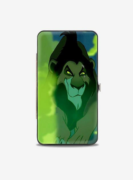 Disney The Lion King Scar Lurking Pose Hinged Wallet | BoxLunch