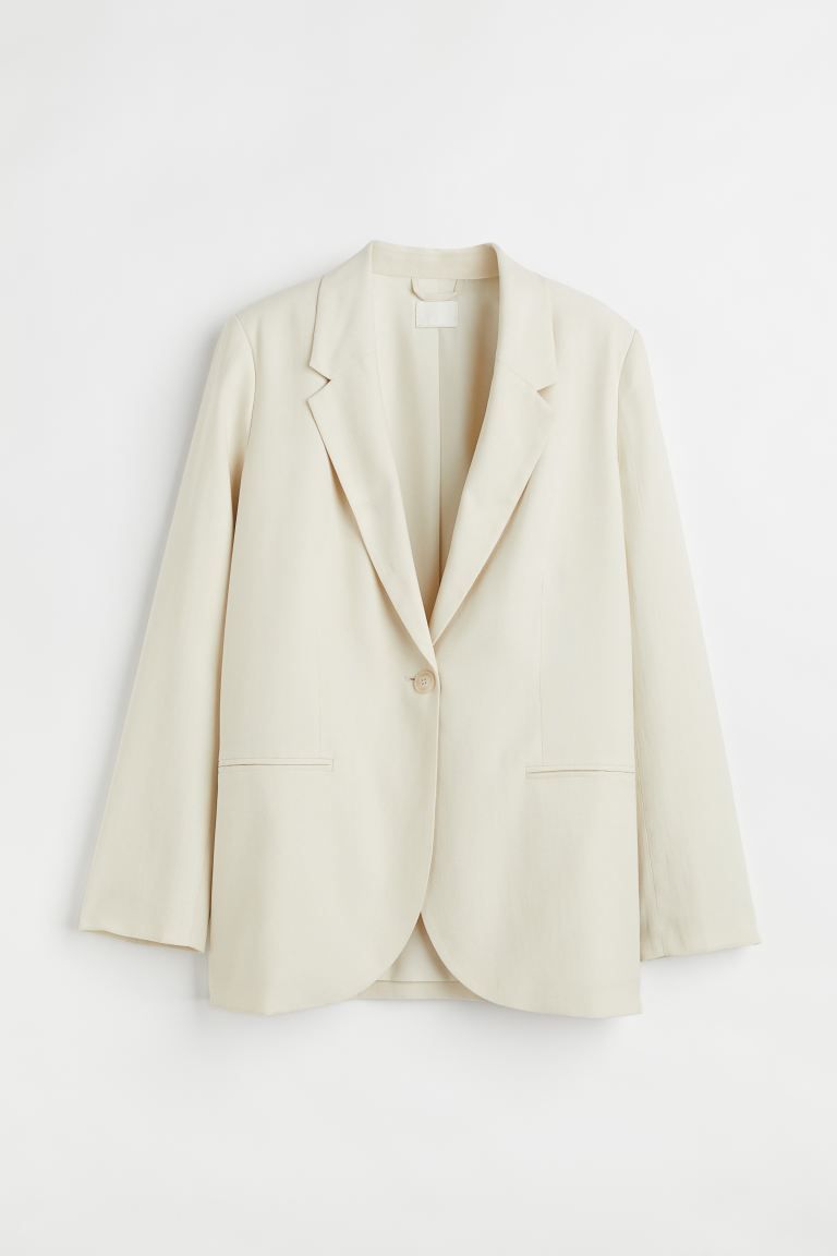 Lyocell-blend jacket | H&M (UK, MY, IN, SG, PH, TW, HK)