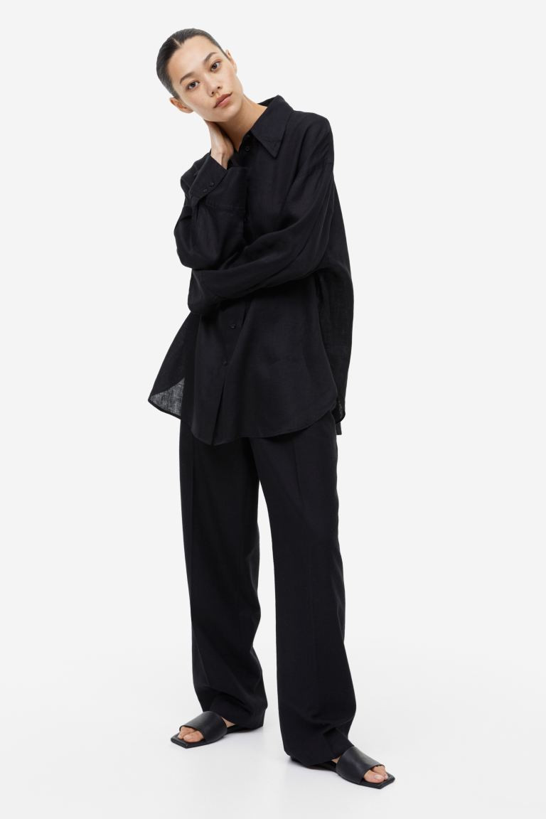 Leather slippers | H&M (DE, AT, CH, NL, FI)