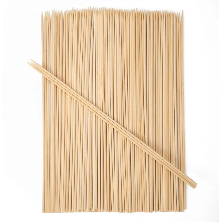 Mainstays 100% Natural Environmental-Friendly Bamboo Skewers (100 PCS). | Walmart (US)