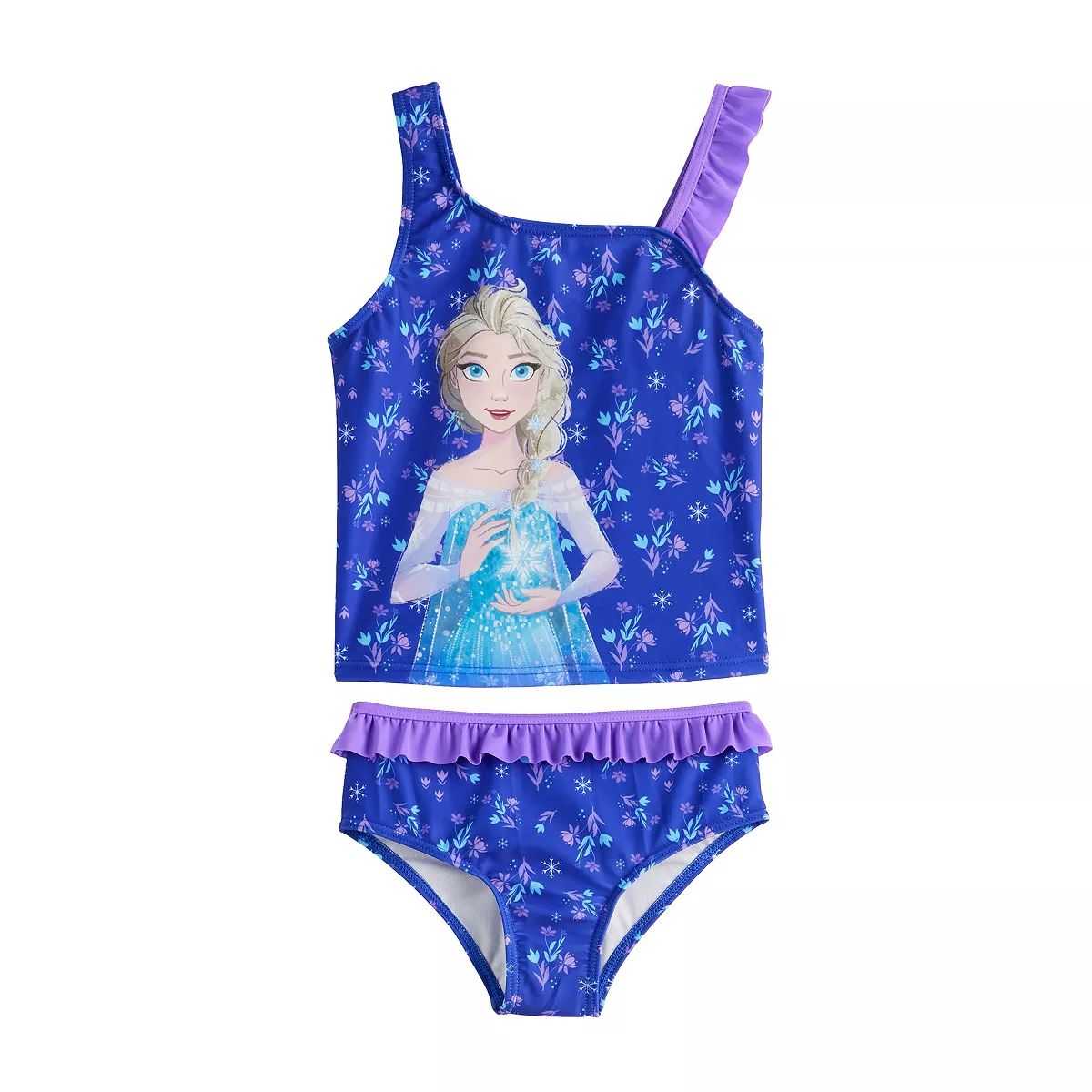 Disney's Frozen Girls 4-6x Tankini Top & Bottoms Swimsuit set | Kohl's