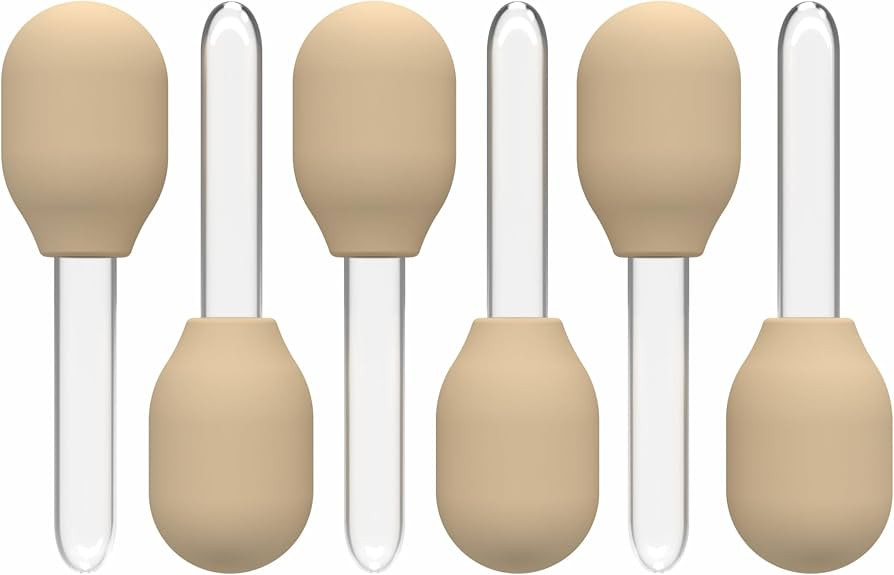Inspire My Play 6 x Natural Liquid Droppers for Kids Crafts - Sensory Play Pipettes for Kids - Se... | Amazon (US)