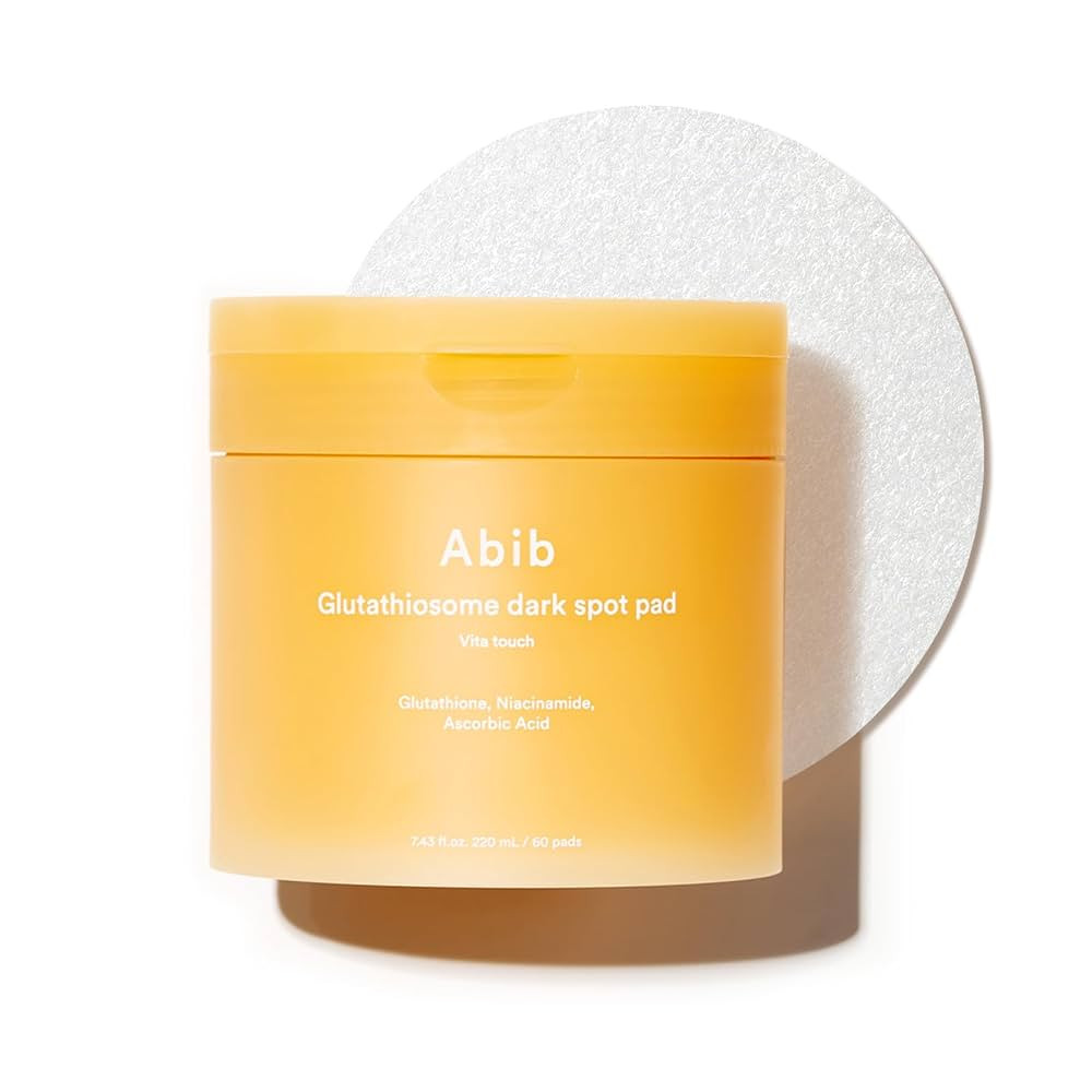Abib Glutathiosome Dark Spot Pad Vita Touch 60pads 4.90 fl.oz. | Korean Brightening Toner Pads fo... | Amazon (US)