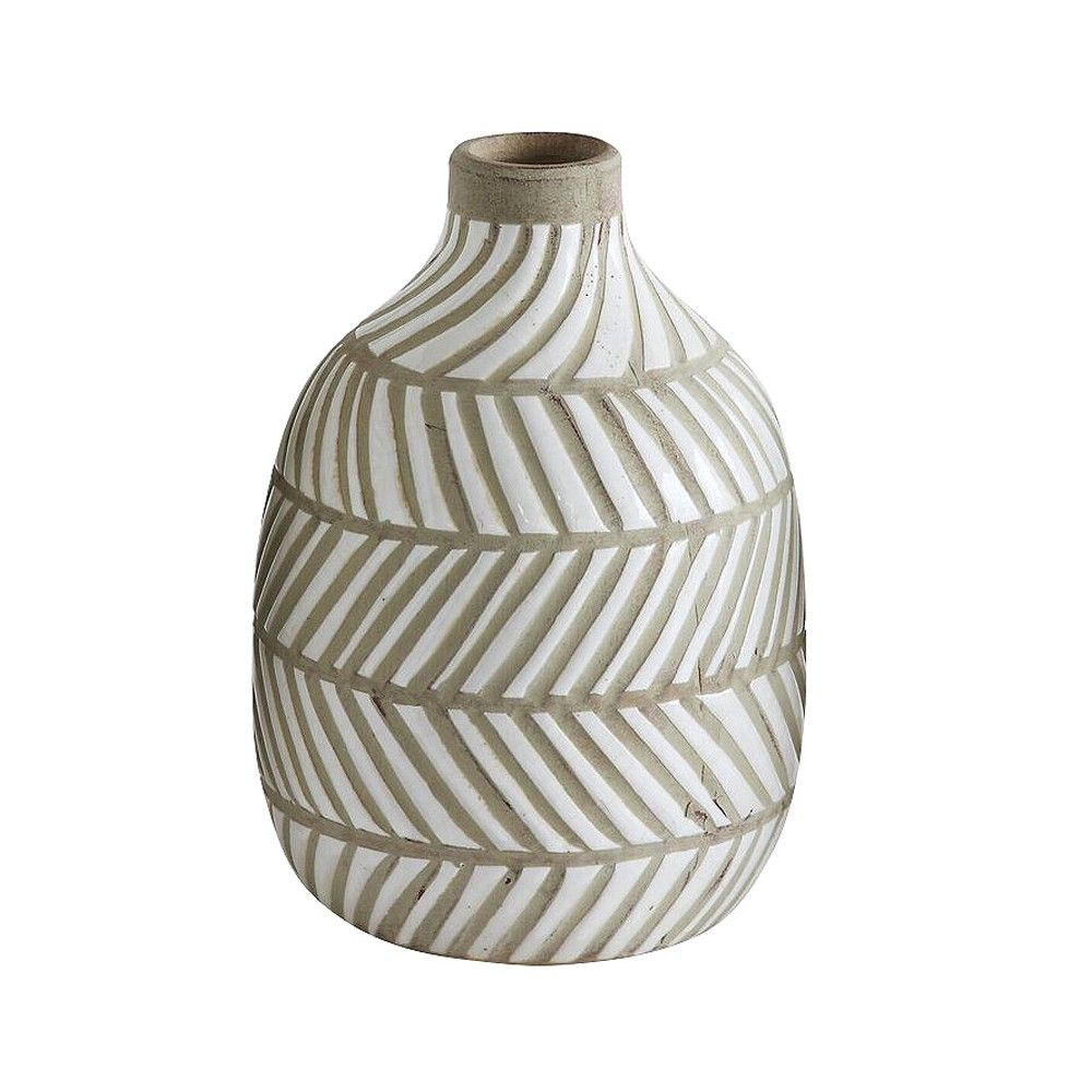 Terracotta Vase (8.25) - 3R Studios, White | Target