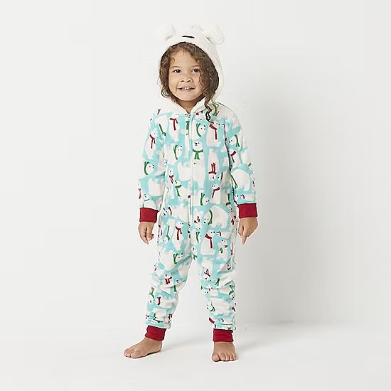 North Pole Trading Co. Toddler Unisex Long Sleeve One Piece Pajama | JCPenney