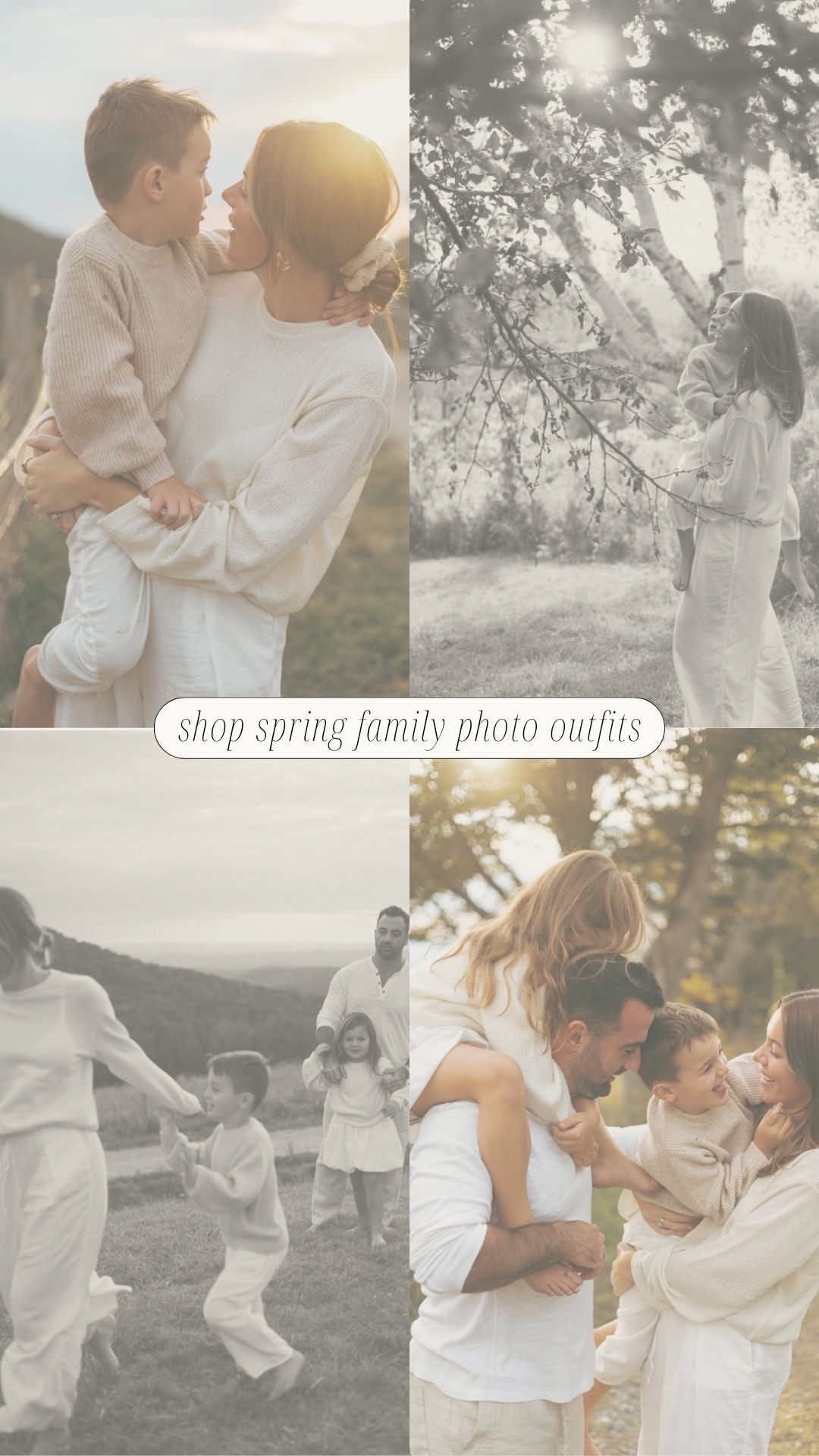 Linking some simile finds from Zara for spring family photo inspo! 