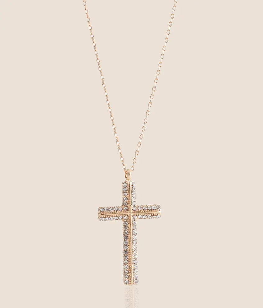 Glitz Cross Necklace | Buckle