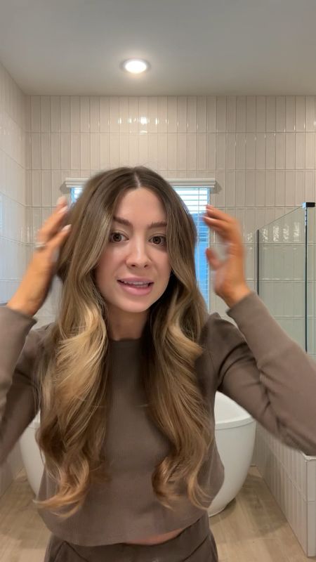 How I do my big bouncy curls with the dyson! Definitely get the long barrels if you’re investing in one - or try the shark for less I’ve heard works just as good! Will put the hair tutorial for this up on my hair highlight tab on IG profile!  

#LTKbeauty