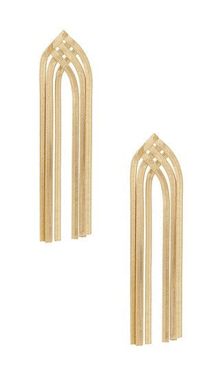 Golden Hour Earrings in Gold | Revolve Clothing (Global)