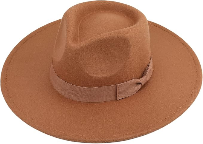 Pro Celia Big Wide Brim Women Fedora Hat | Amazon (US)