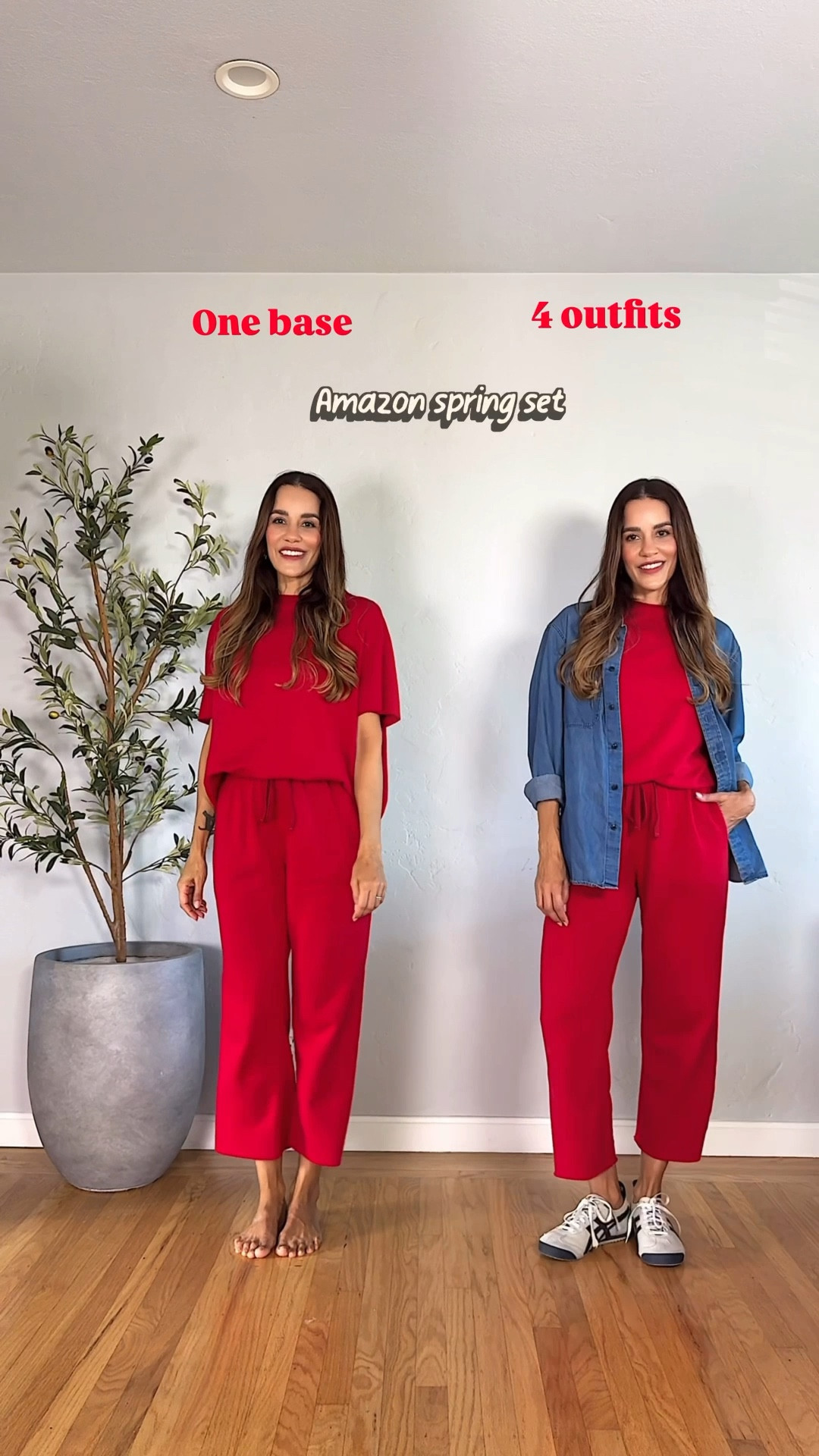 This Amazon lounge set is one of those pieces you’ll wear on repeat this spring. The fabric is soft, the quality is surprisingly good, and it comes in so many colors.

I styled it 4 different ways to show how easy it is to dress up or down — from casual sneakers to a layered everyday look.Sharing all the outfit pieces here 👇

Amazon matching set | Amazon lounge set | Amazon two piece outfit | spring matching set | casual spring outfit | comfortable chic outfit | elevated loungewear | travel outfit idea | effortless outfit formula | one outfit styled multiple ways | versatile wardrobe pieces | casual outfit over 40 | everyday chic outfit | Amazon fashion finds | affordable spring outfit | capsule wardrobe piece | relaxed fit matching set | comfortable stylish outfit


#LTKTravel #LTKSpringSale #LTKootd