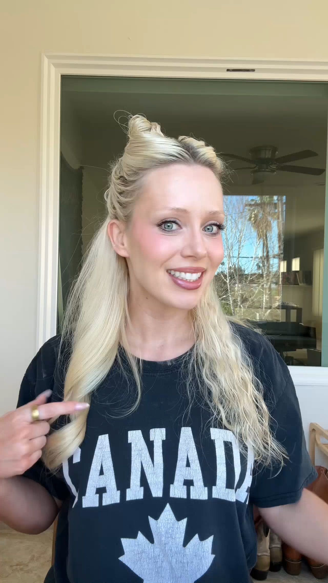 Blowout for irish curls: no ibiza brush today :(. Product video was separate but I'll tag all of it just in case. 

 #LTKdayinmylife #LTKgrwm #LTKBeauty