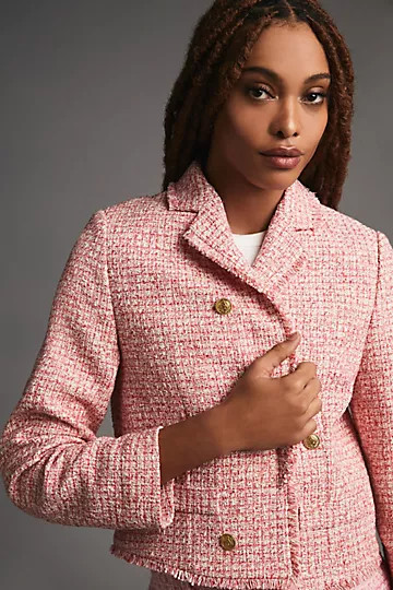 Endless Rose Tweed Skirt & Blazer Set | Anthropologie (US)