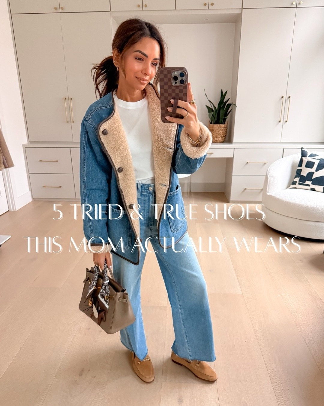 5 pairs of shoes I actually have on repeat as a busy mom of 3! Sharing again you all loved these pics last week 🤍

1) loafers- these elevate every outfit! They look so similar to my Gucci pair and are even more comfortable! I have my true size
2) designer slip on sneakers- the most chic pair of sneakers they look good with leggings or jeans too. Super comfy, run TTS
3) ballet flats- third color I've gotten, incredibly comfy right out of the box, I've walked all over Europe in this style! Size down half if between sizes, otherwise run TTS
4) new balance- I love the pop of burgundy! I suggest true size in these, but if you're between 2 sizes you can go w your smaller size  
5) Gucci clogs- easily my most worn designer shoes, I reach for these SO much! Also true to size 
Shoe picks, classic style, chic outfits 

#LTKootd #LTKSeasonal #LTKOver40