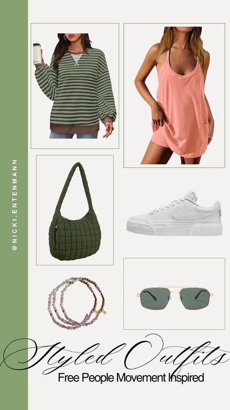 Free People Movement inspired styled outfit! I love this athletic dress so much, it has built in shorts that actually give coverage! 

Athleisure, amazon finds, amazon fashion, workout fit, fitness aesthetic, summer casual outfit, summer style 

#LTKSeasonal #LTKActive #LTKstyletip