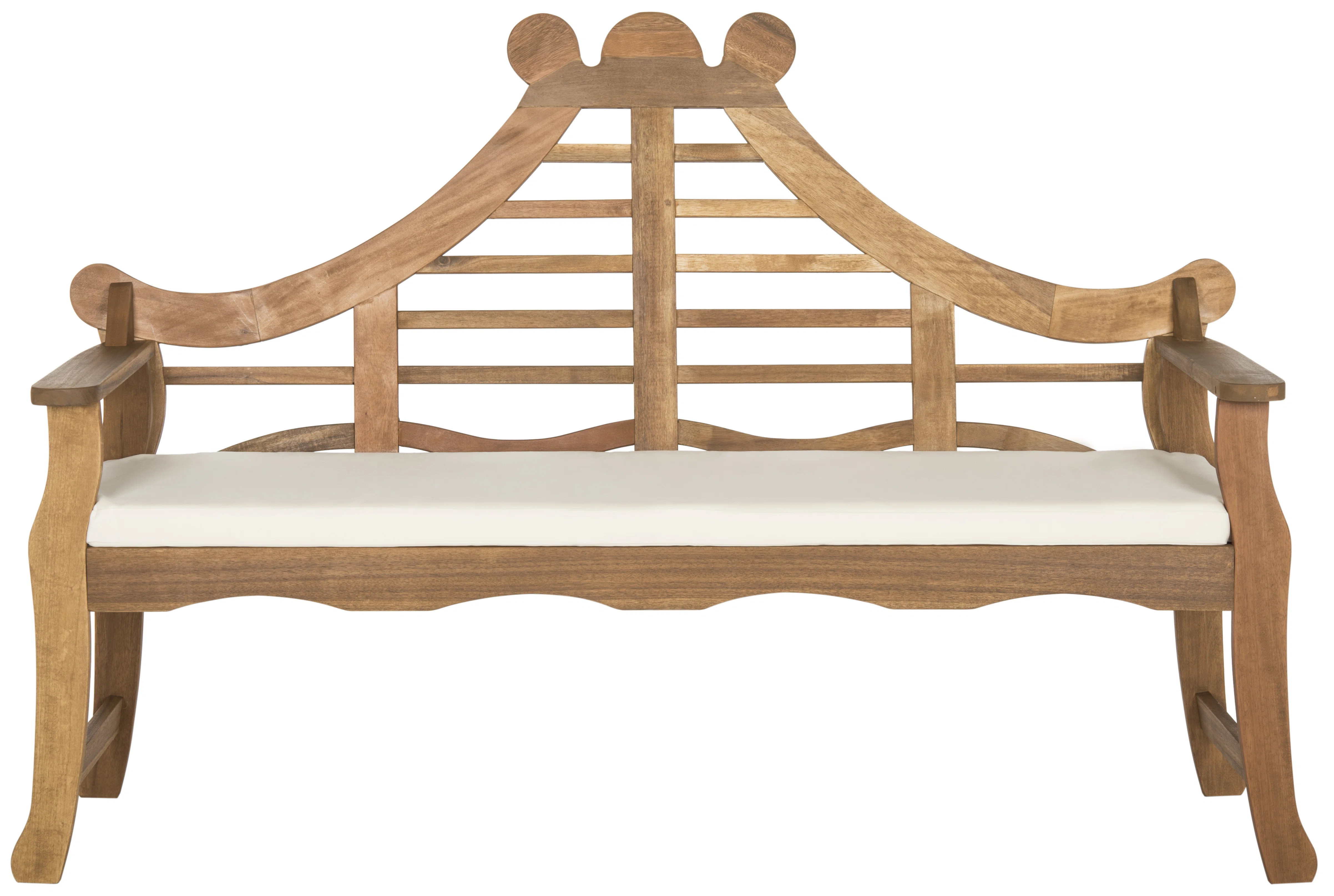 Cullins Solid Wood Acacia Outdoor Bench | Wayfair North America